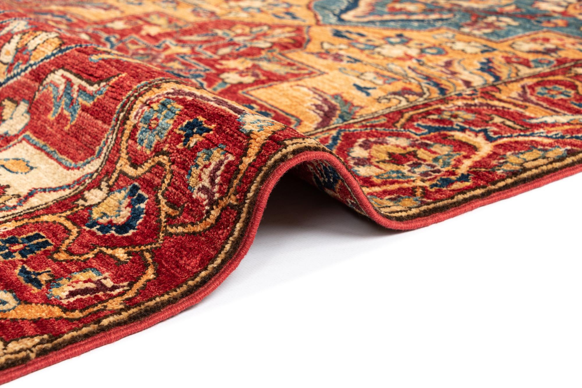 2' 9 x 9' 7 Ariana Ziegler Wool Runner Rug