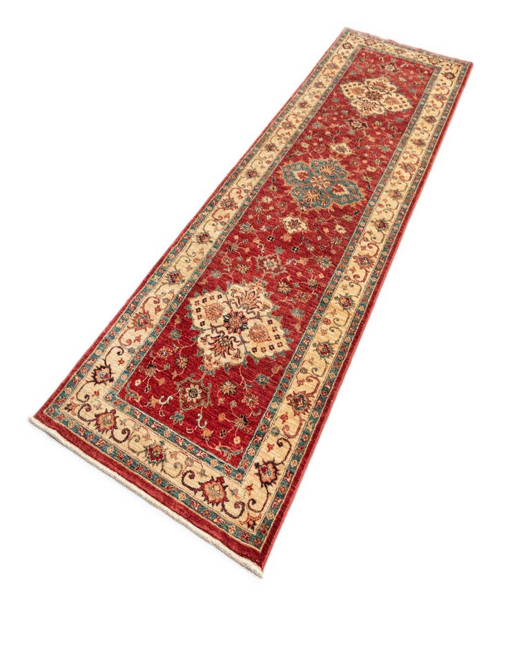 Detail image of 2' 8 x 9' 3 Ariana Ziegler Wool Runner Rug