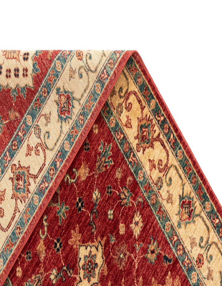 Detail image of 2' 8 x 9' 3 Ariana Ziegler Wool Runner Rug