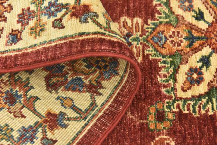 2' 8 x 9' 9 Hand Knotted Ariana Ziegler Runner Rug