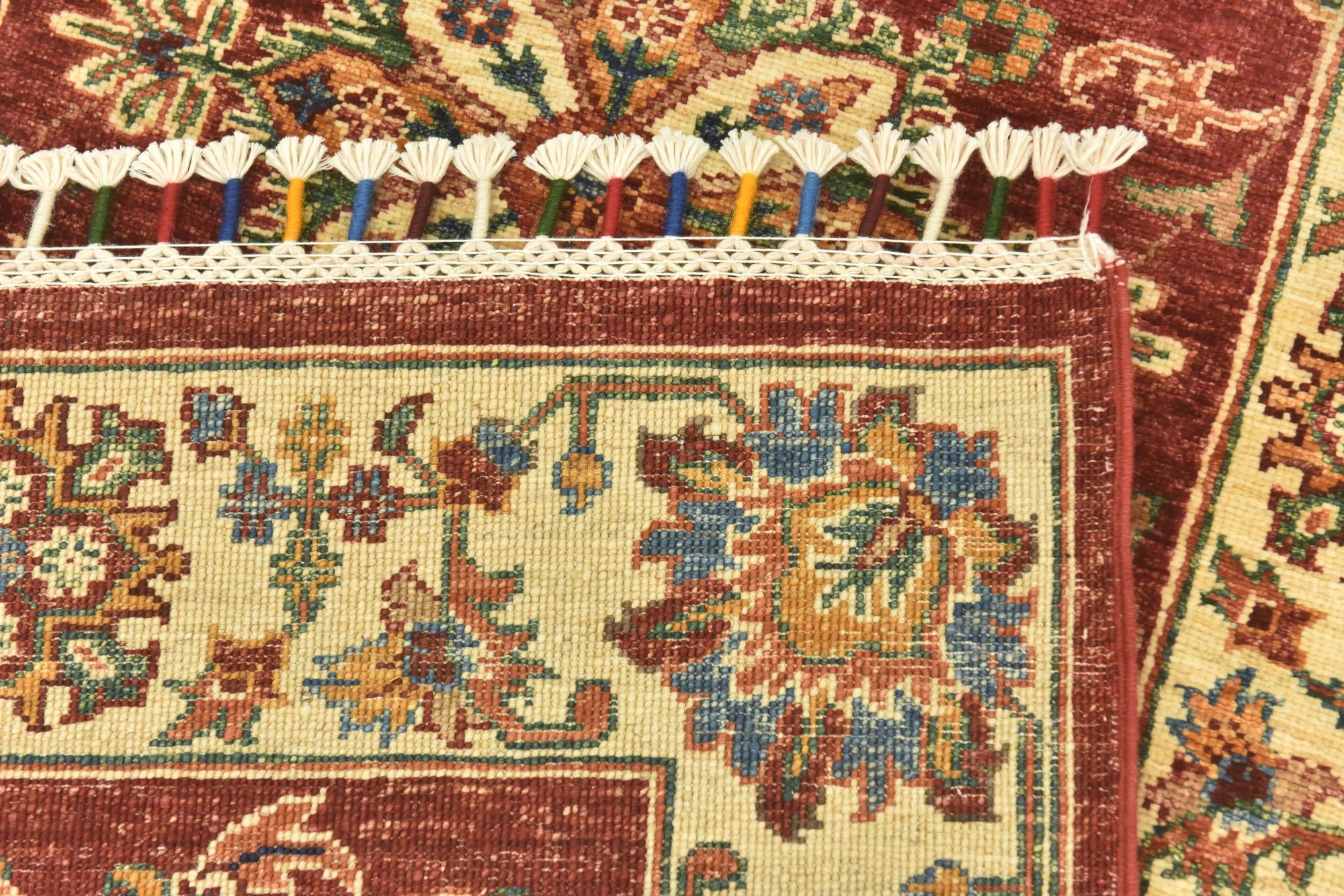 2' 8 x 9' 9 Hand Knotted Ariana Ziegler Runner Rug