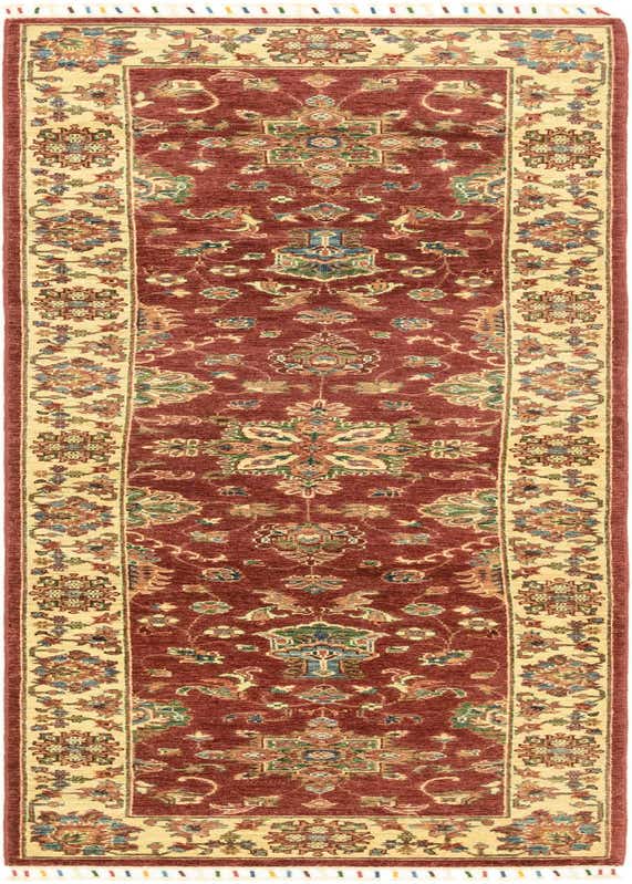 2' 8 x 9' 9 Hand Knotted Ariana Ziegler Runner Rug