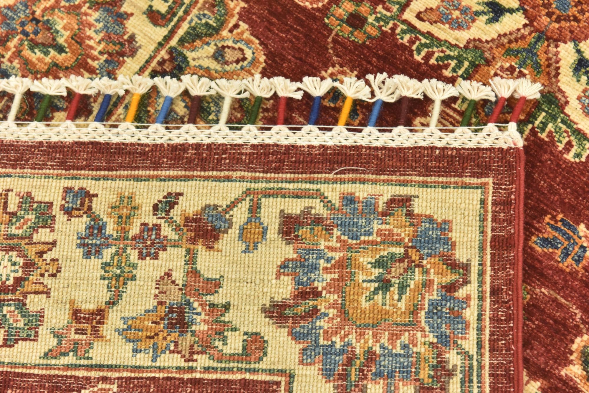 2' 7 x 9' 9 Hand Knotted Ariana Ziegler Runner Rug