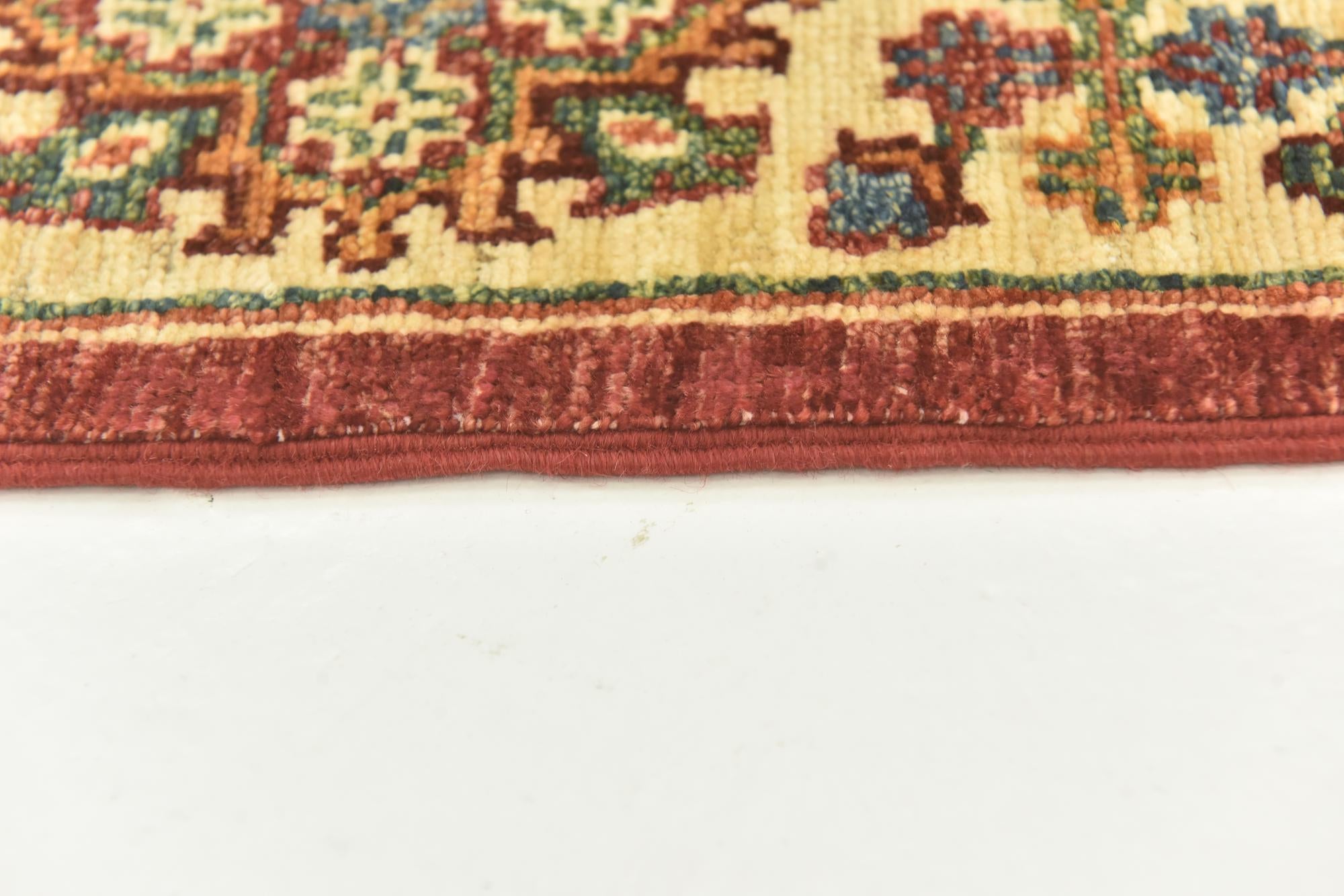 2' 7 x 9' 9 Hand Knotted Ariana Ziegler Runner Rug