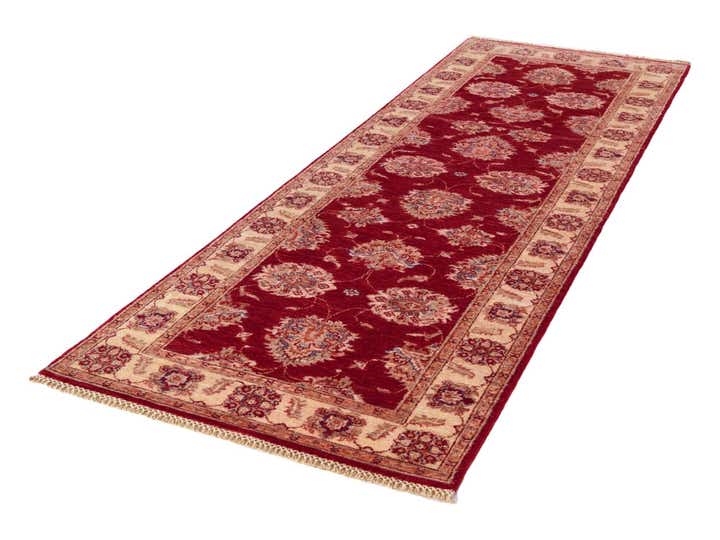 2' 8 x 8' 3 Hand Knotted Ariana Ziegler Runner Rug