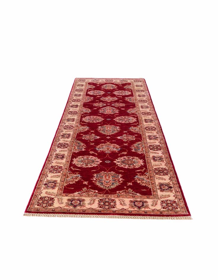 Detail image of 2' 8 x 8' 3 Hand Knotted Ariana Ziegler Runner Rug