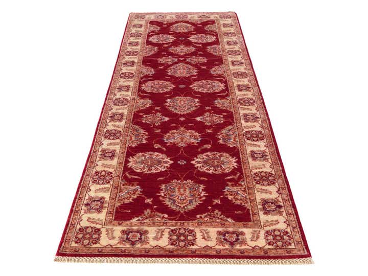 2' 8 x 8' 3 Hand Knotted Ariana Ziegler Runner Rug