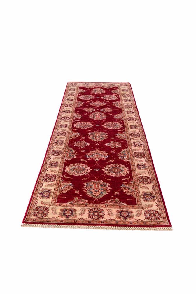 2' 8 x 8' 3 Hand Knotted Ariana Ziegler Runner Rug