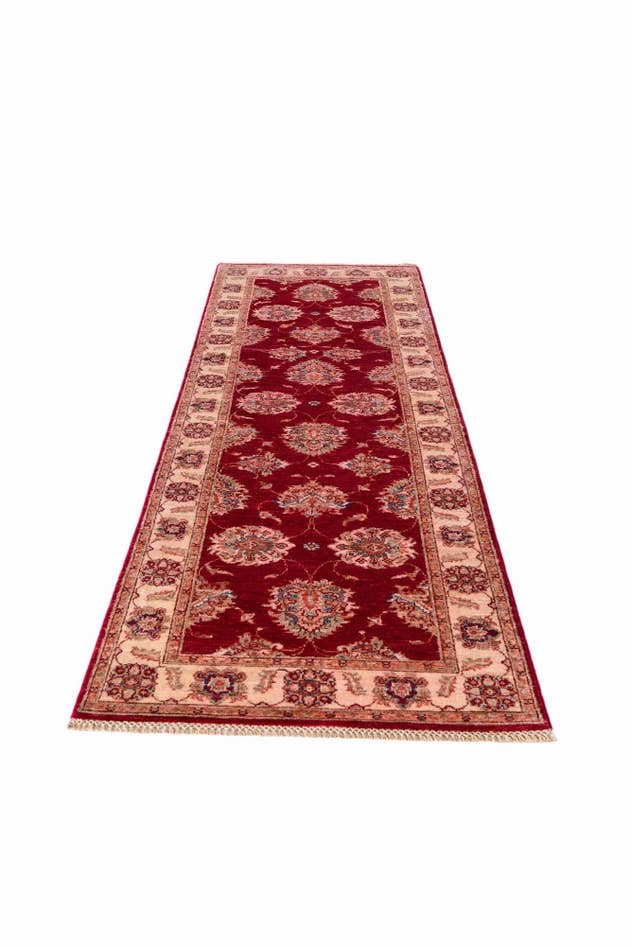 Detail image of 2' 8 x 8' 3 Hand Knotted Ariana Ziegler Runner Rug