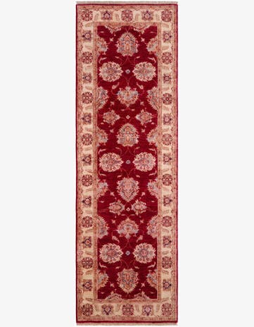 2' 8 x 8' 3 Hand Knotted Ariana Ziegler Runner Rug