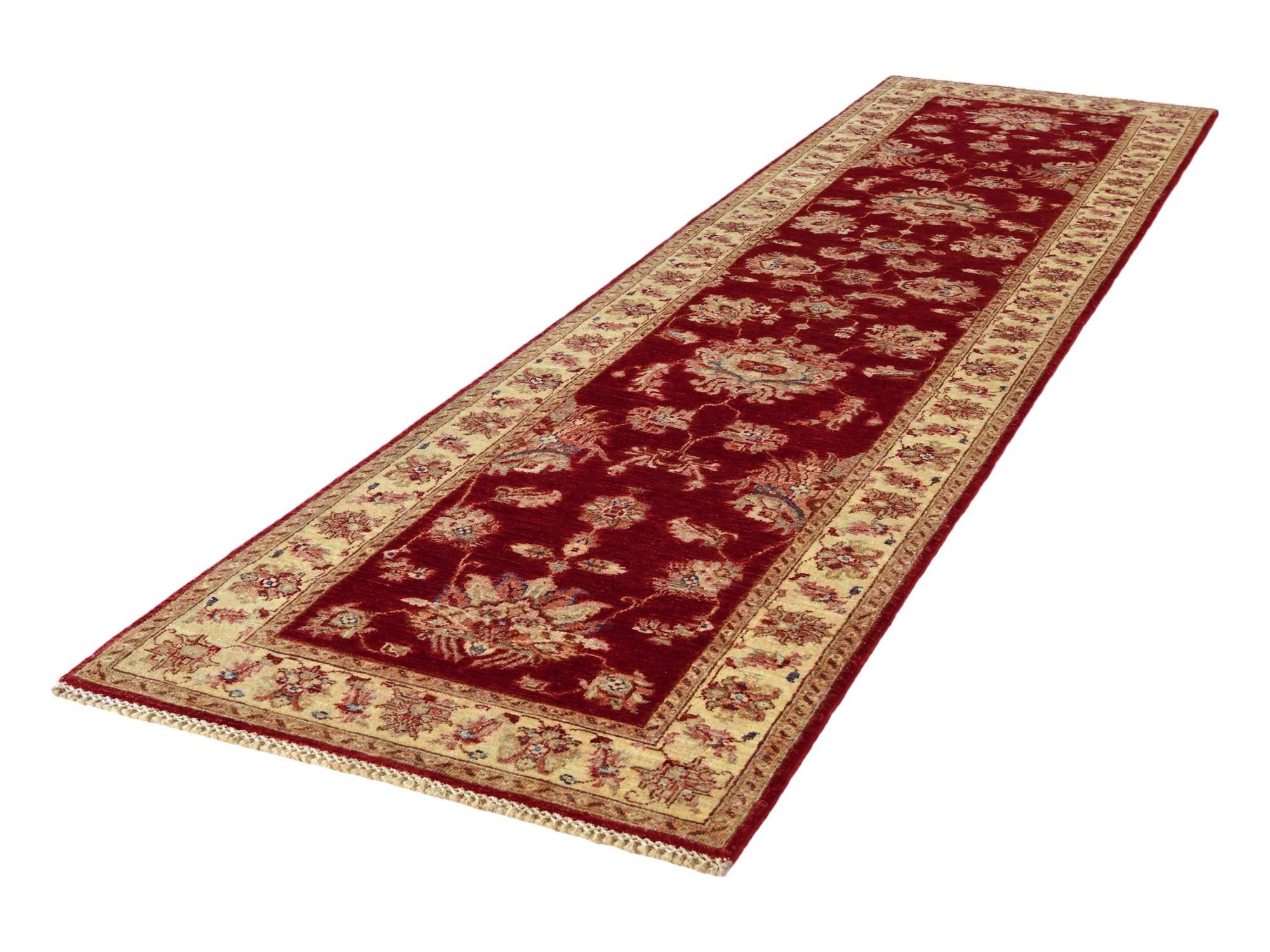 2' 8 x 10' 2 Hand Knotted Ariana Ziegler Runner Rug