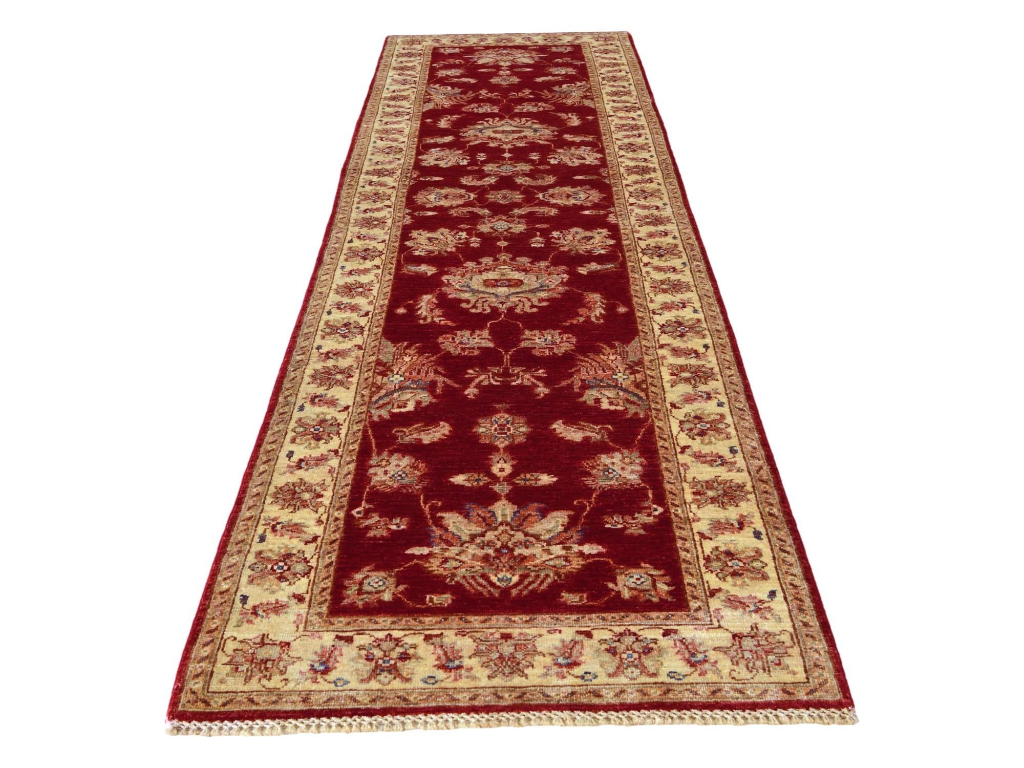 2' 8 x 10' 2 Hand Knotted Ariana Ziegler Runner Rug