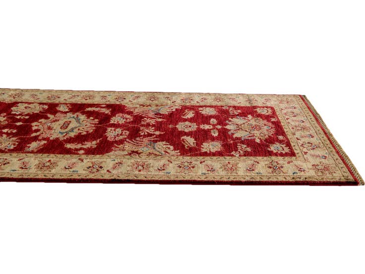 Detail image of 2' 8 x 10' 2 Hand Knotted Ariana Ziegler Runner Rug