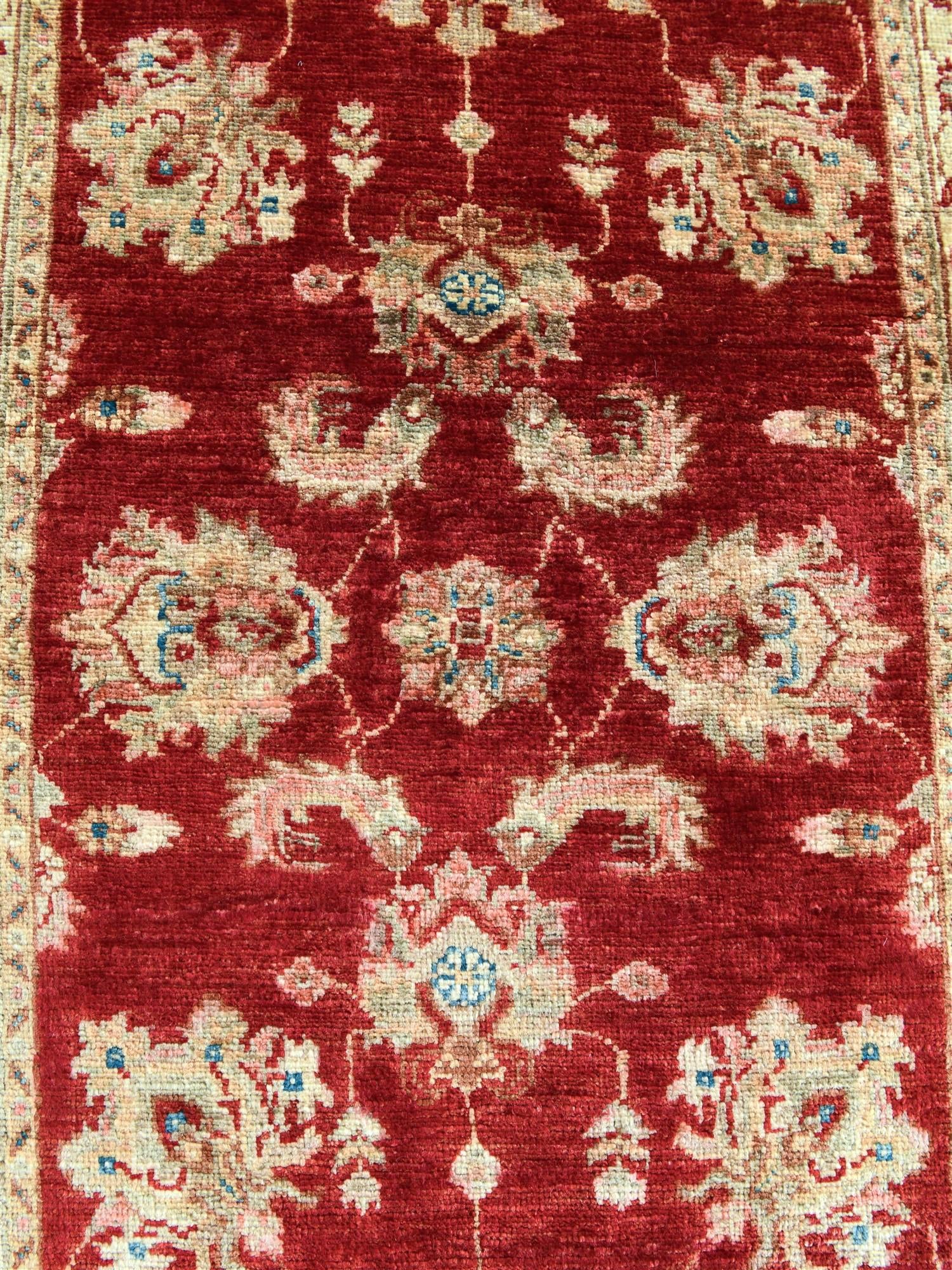 2' 8 x 10' 2 Hand Knotted Ariana Ziegler Runner Rug