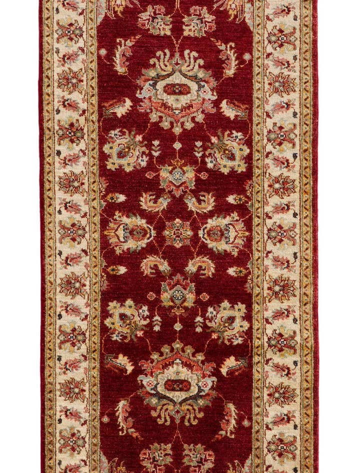 Detail image of 2' 10 x 10' 3 Hand Knotted Ariana Ziegler Runner Rug