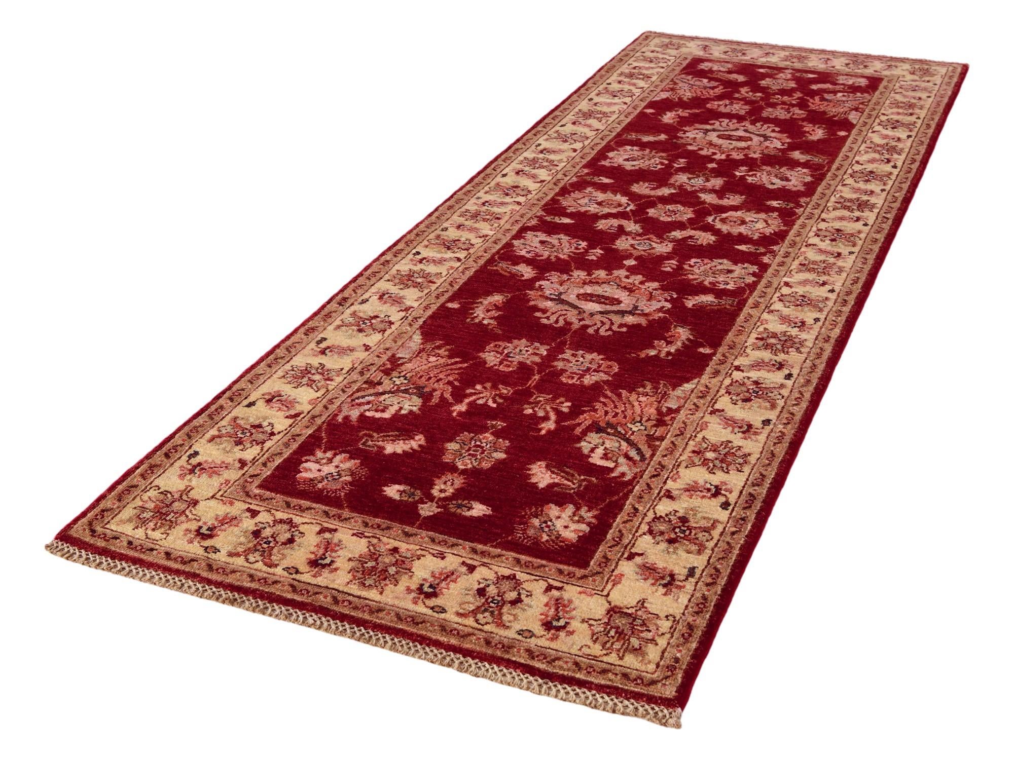 2' 10 x 8' 4 Hand Knotted Ariana Ziegler Runner Rug