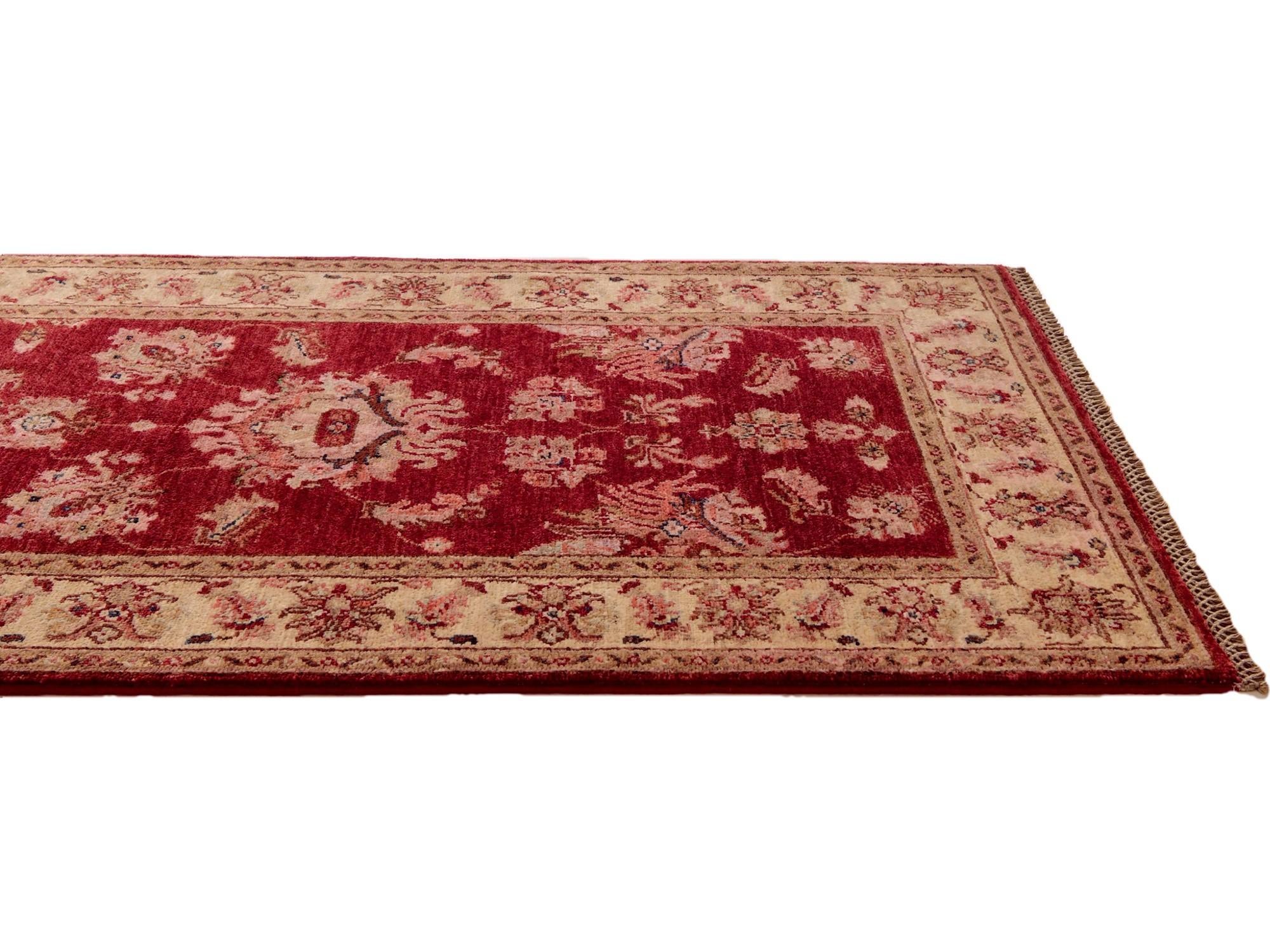 2' 10 x 8' 4 Hand Knotted Ariana Ziegler Runner Rug