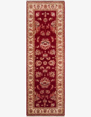 2' 10 x 8' 4 Hand Knotted Ariana Ziegler Runner Rug