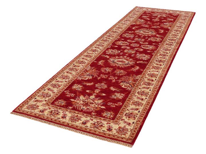 2' 9 x 9' 7 Hand Knotted Ariana Ziegler Runner Rug