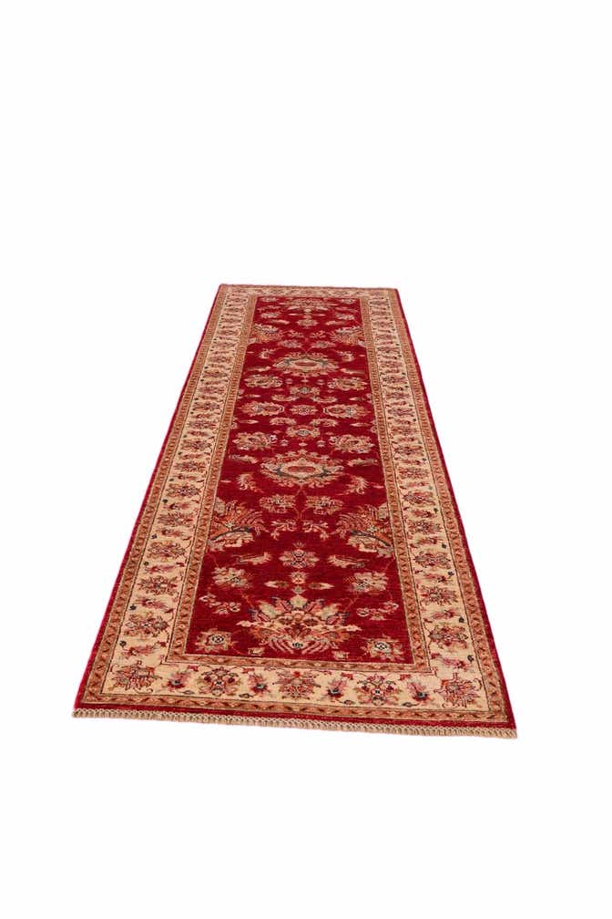2' 9 x 9' 7 Hand Knotted Ariana Ziegler Runner Rug