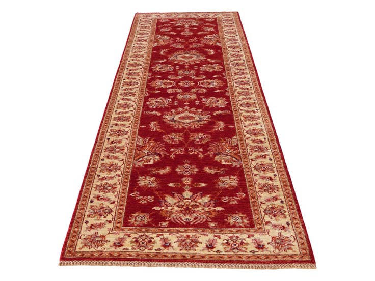 Detail image of 2' 9 x 9' 7 Hand Knotted Ariana Ziegler Runner Rug