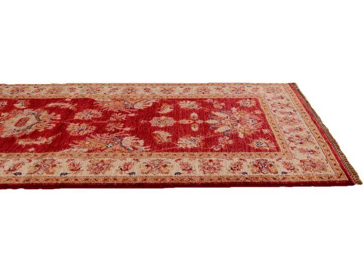 2' 9 x 9' 7 Hand Knotted Ariana Ziegler Runner Rug