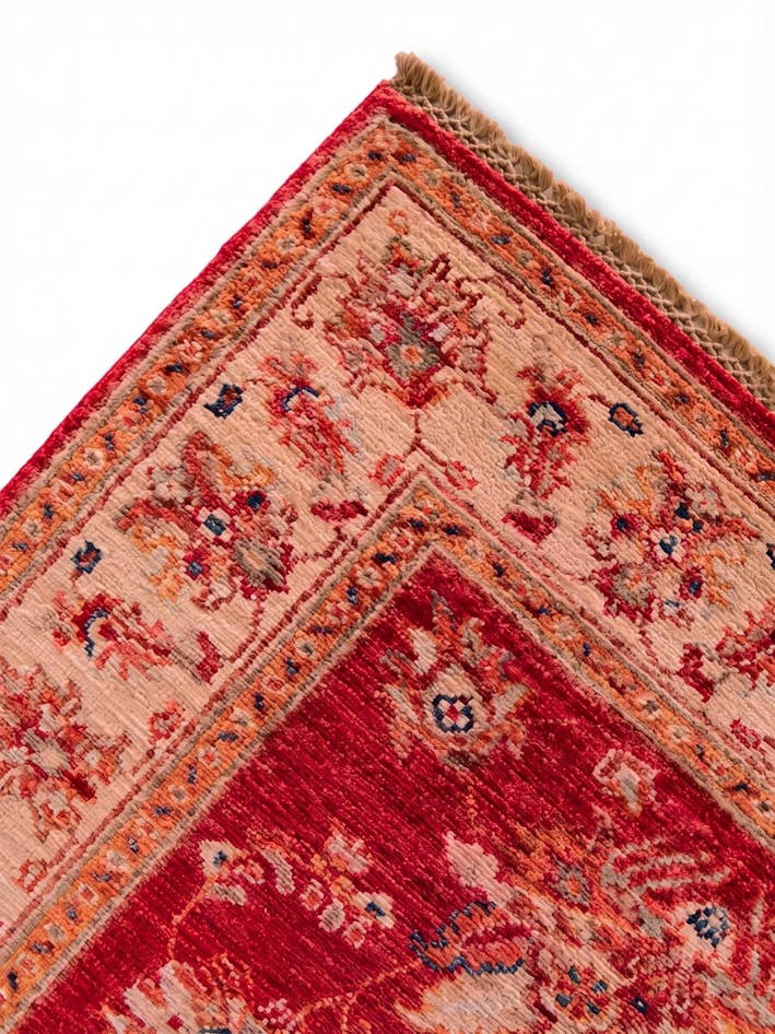 Detail image of 2' 9 x 9' 7 Hand Knotted Ariana Ziegler Runner Rug