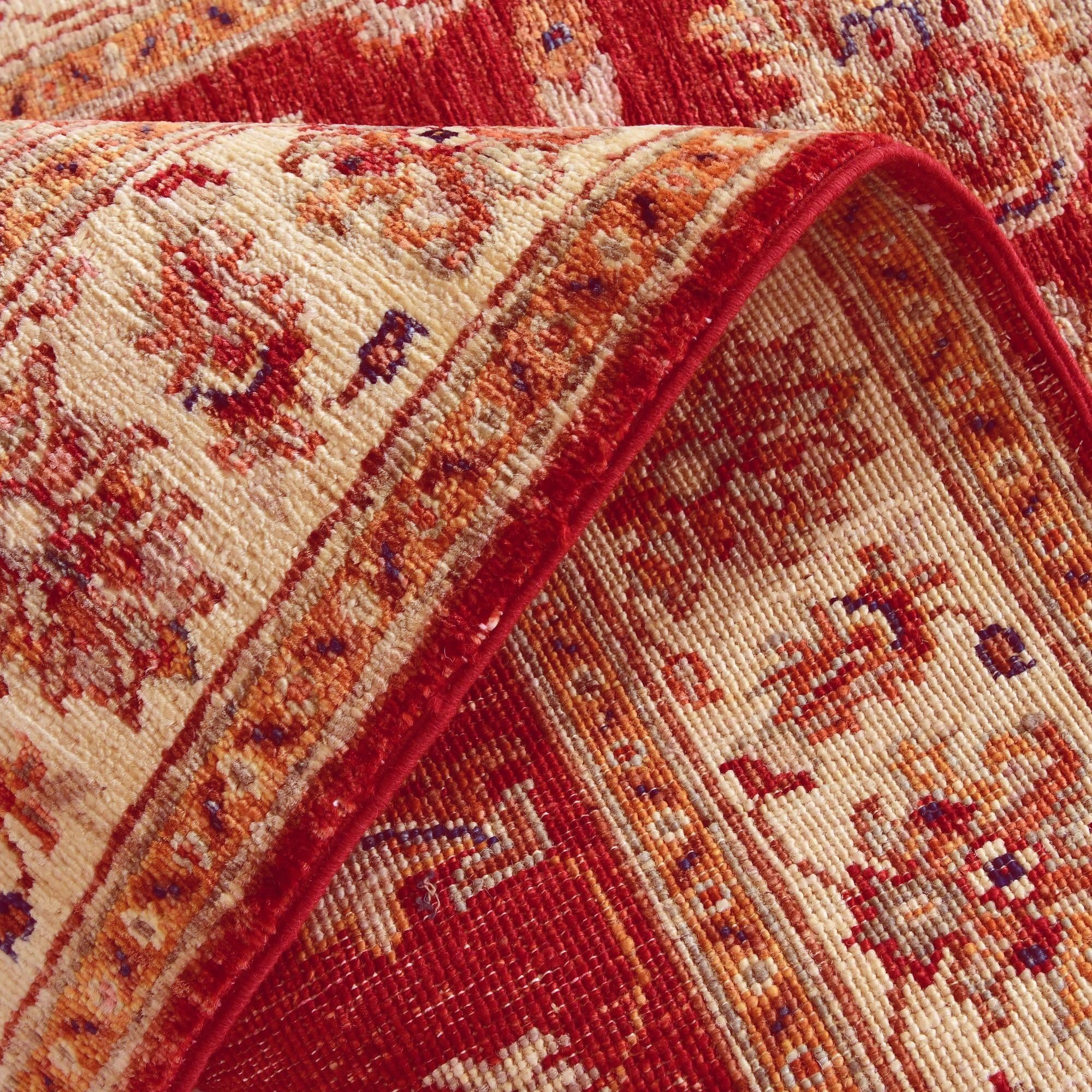 2' 9 x 9' 7 Hand Knotted Ariana Ziegler Runner Rug