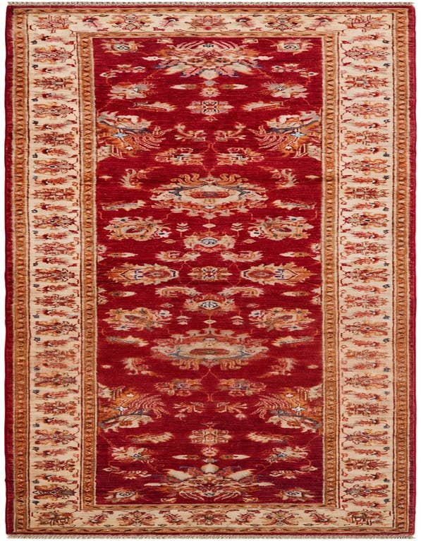 Detail image of 2' 9 x 9' 7 Hand Knotted Ariana Ziegler Runner Rug