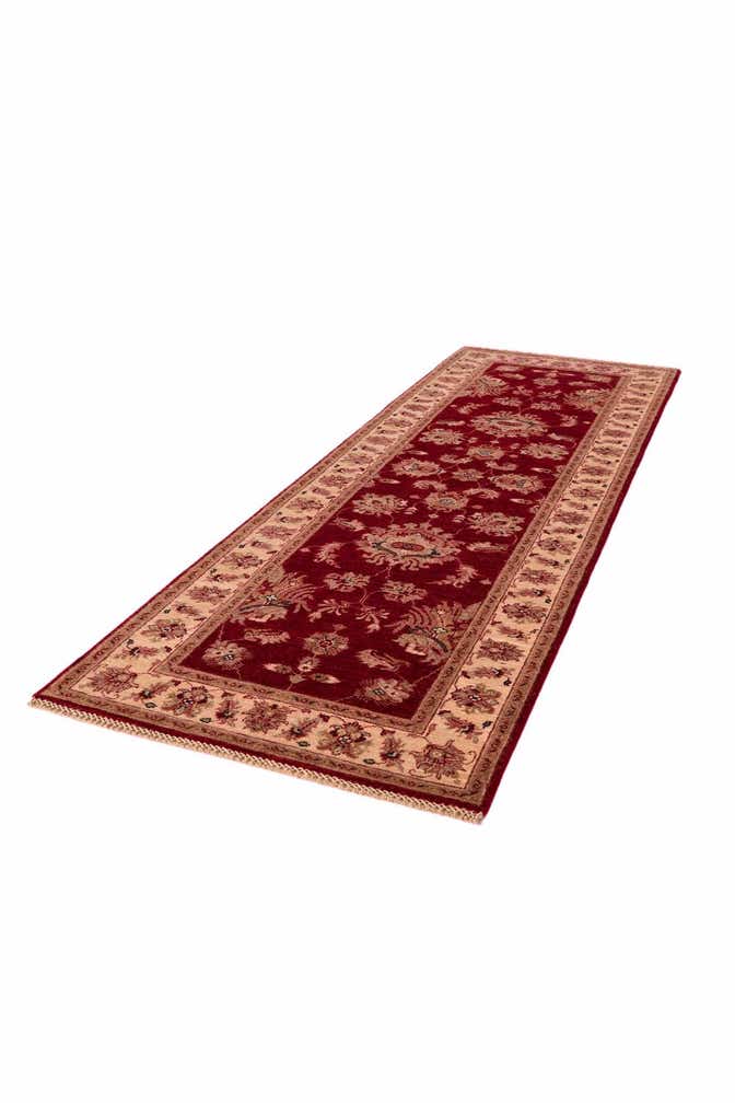 2' 9 x 8' 8 Hand Knotted Ariana Ziegler Runner Rug
