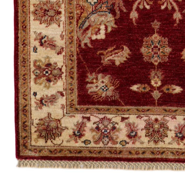 Detail image of 2' 9 x 8' 8 Hand Knotted Ariana Ziegler Runner Rug