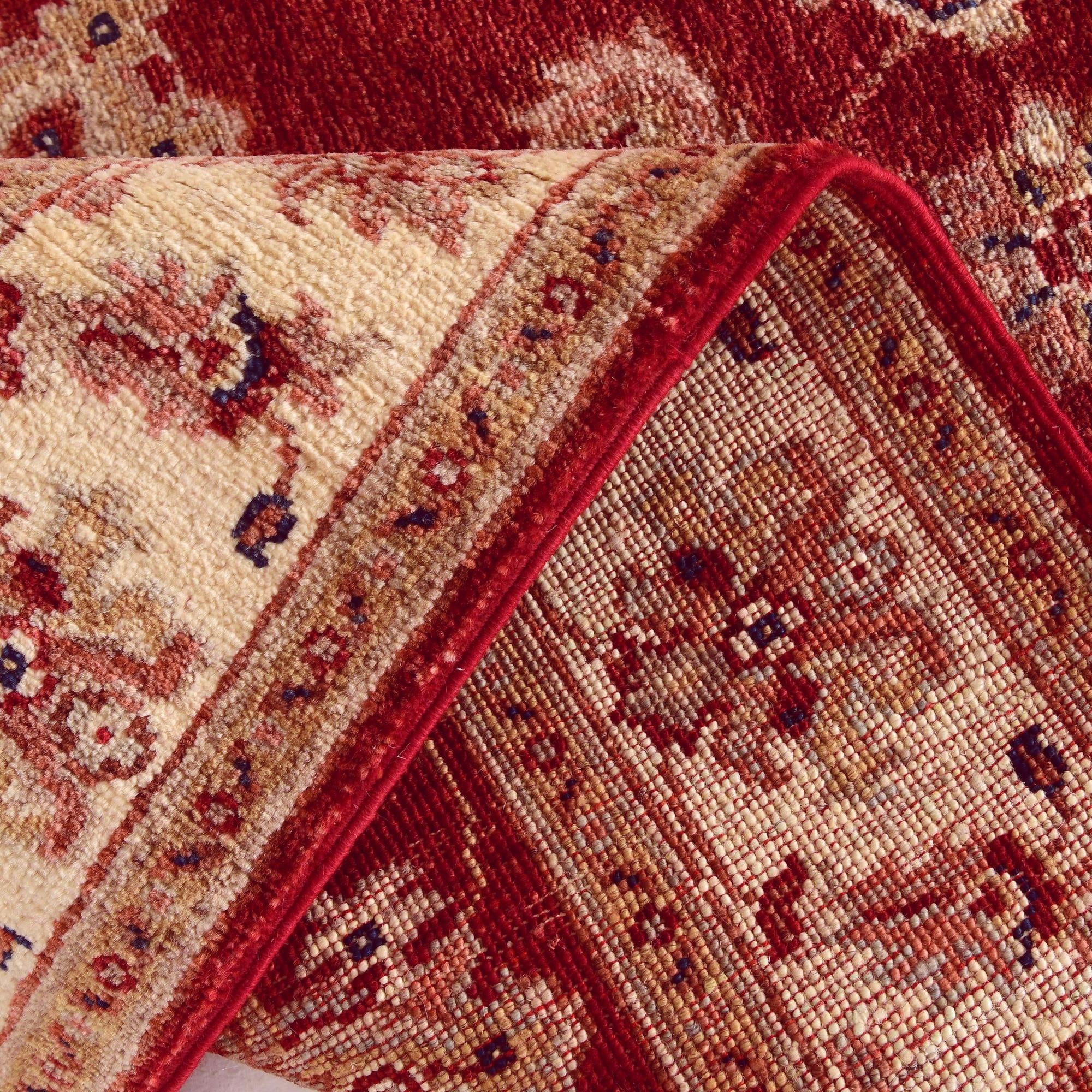 2' 9 x 8' 8 Hand Knotted Ariana Ziegler Runner Rug