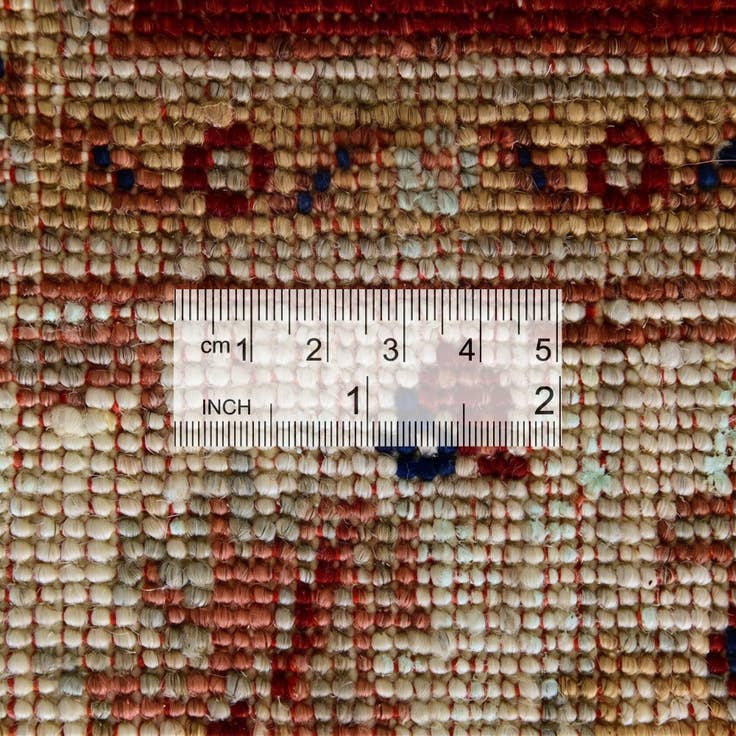 Detail image of 2' 9 x 8' 8 Hand Knotted Ariana Ziegler Runner Rug