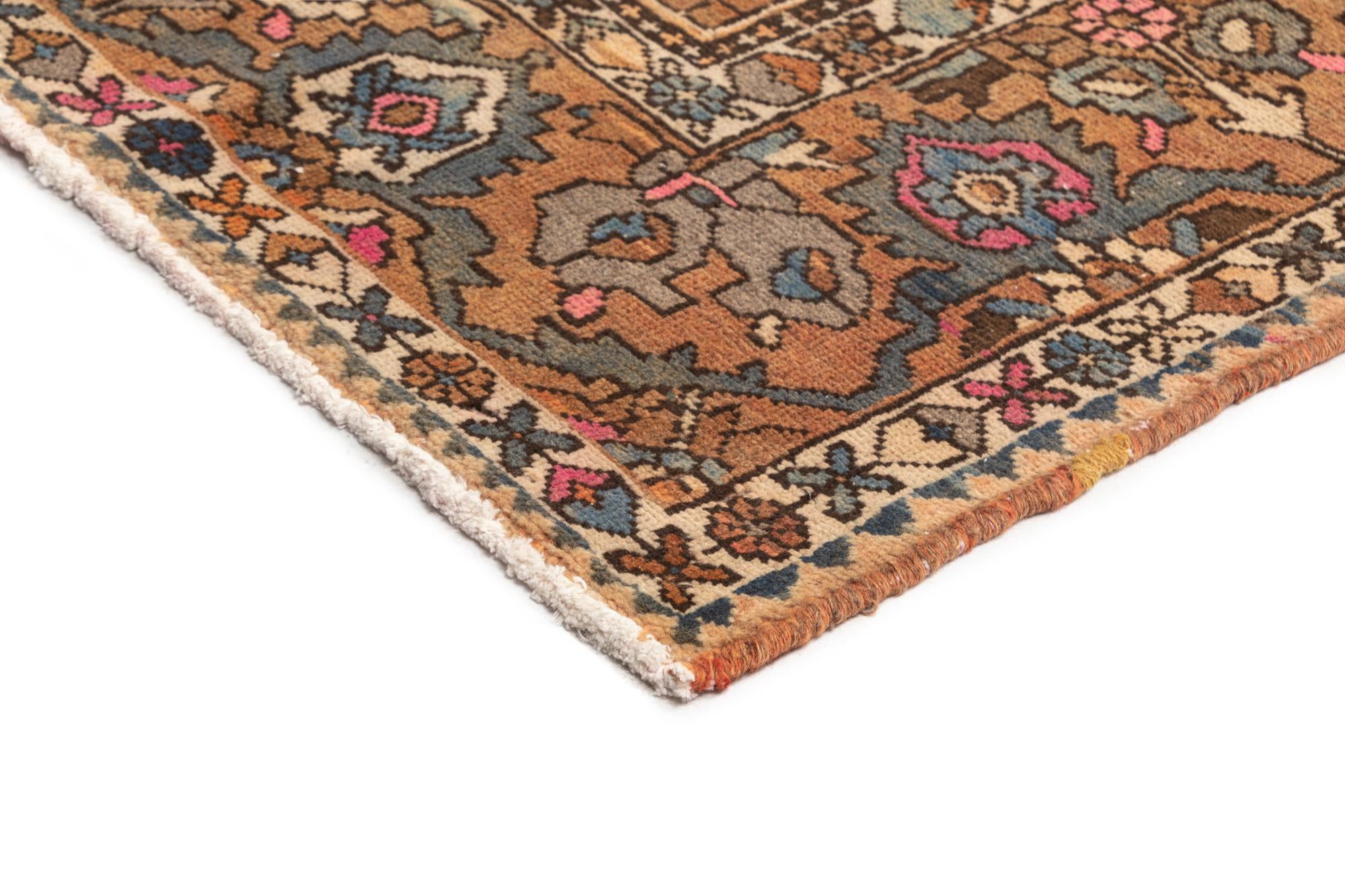 3' 8 x 10' 3 Bachtiar Wool Runner Rug