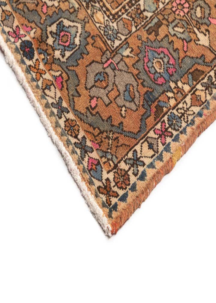 3' 8 x 10' 3 Bachtiar Wool Runner Rug