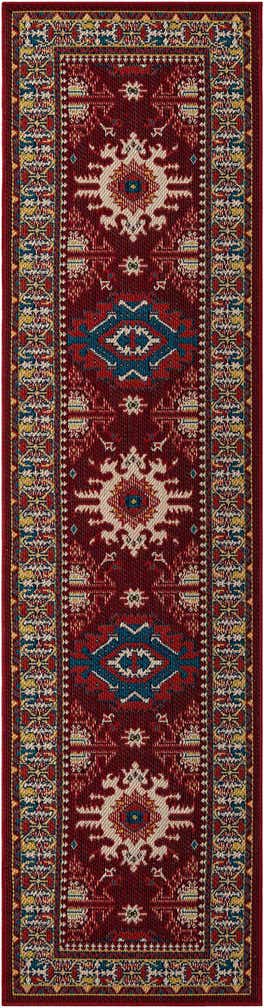 2' 7 x 10' Easy-Clean Baja Indoor / Outdoor Runner Rug