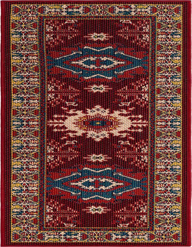 2' x 6' Easy-Clean Baja Indoor / Outdoor Runner Rug