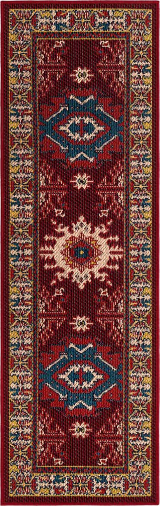 2' x 6' Easy-Clean Baja Indoor / Outdoor Runner Rug