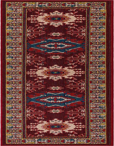 2' x 8' Easy-Clean Baja Indoor / Outdoor Runner Rug