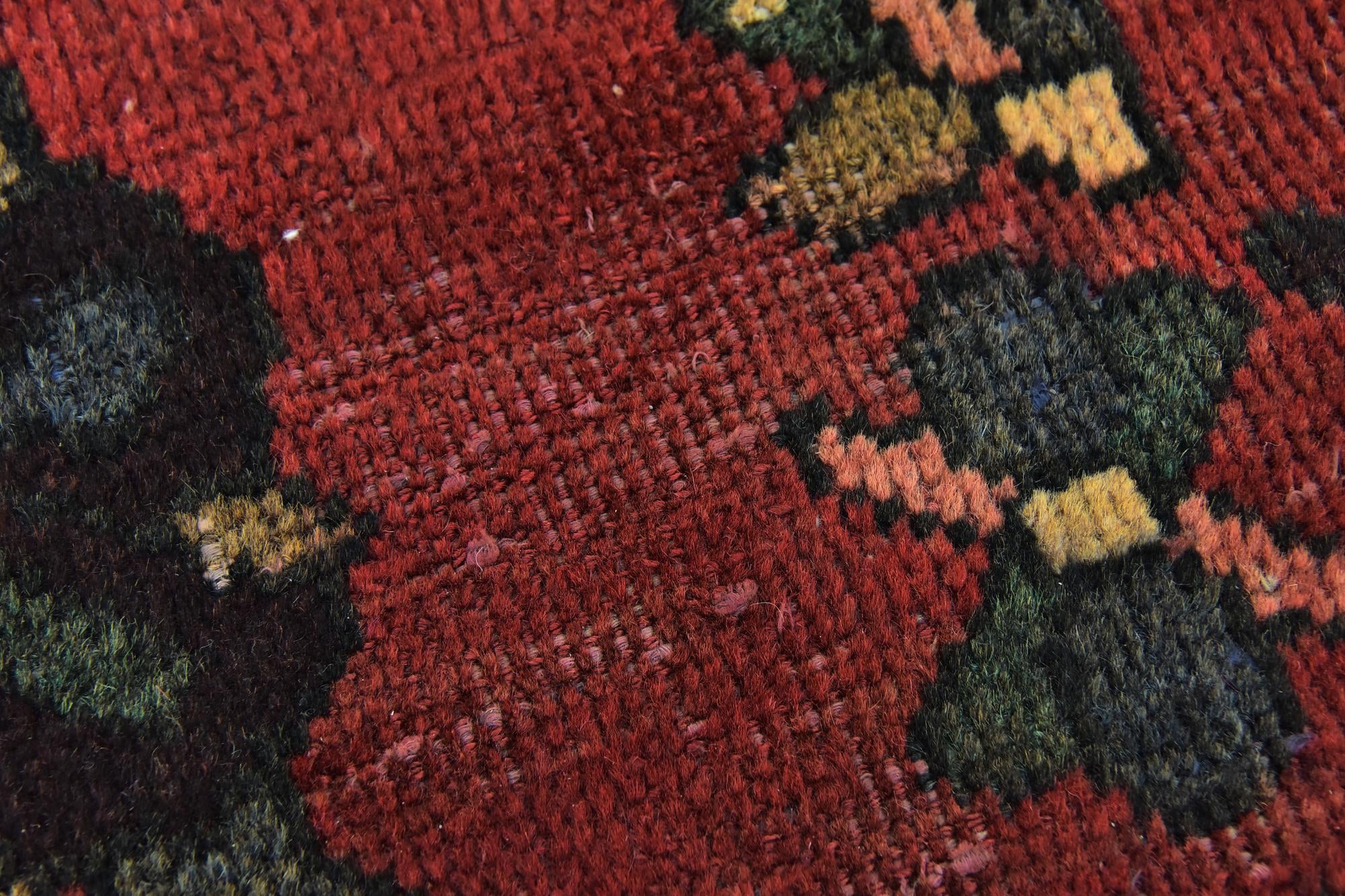 4' 8 x 9' 6 Hand Knotted Bakhtiar Persian Wool Runner Rug