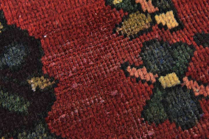 4' 8 x 9' 6 Hand Knotted Bakhtiar Persian Wool Runner Rug