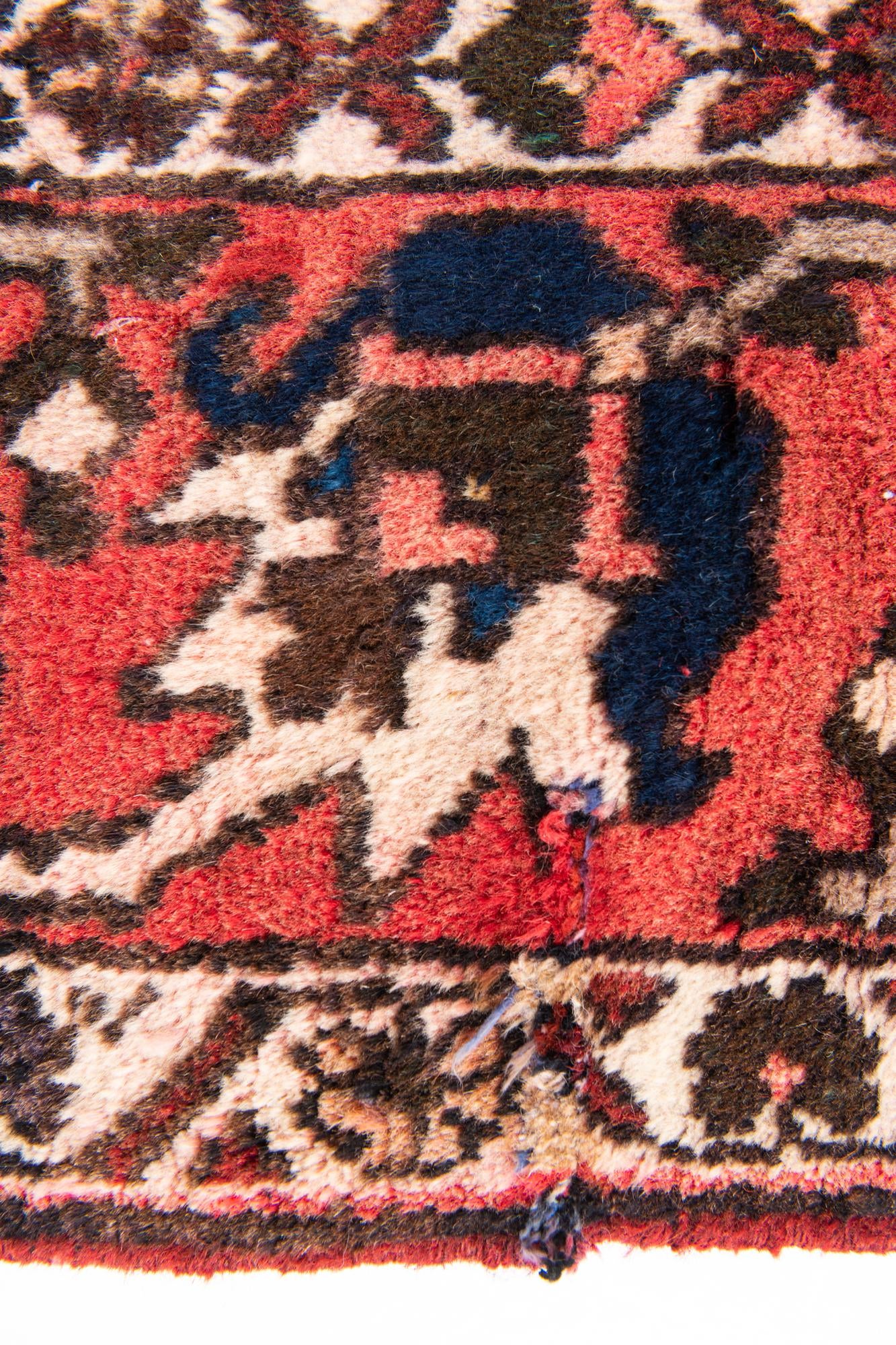 5' 3 x 10' 3 Hand Knotted Bakhtiar Persian Wool Runner Rug