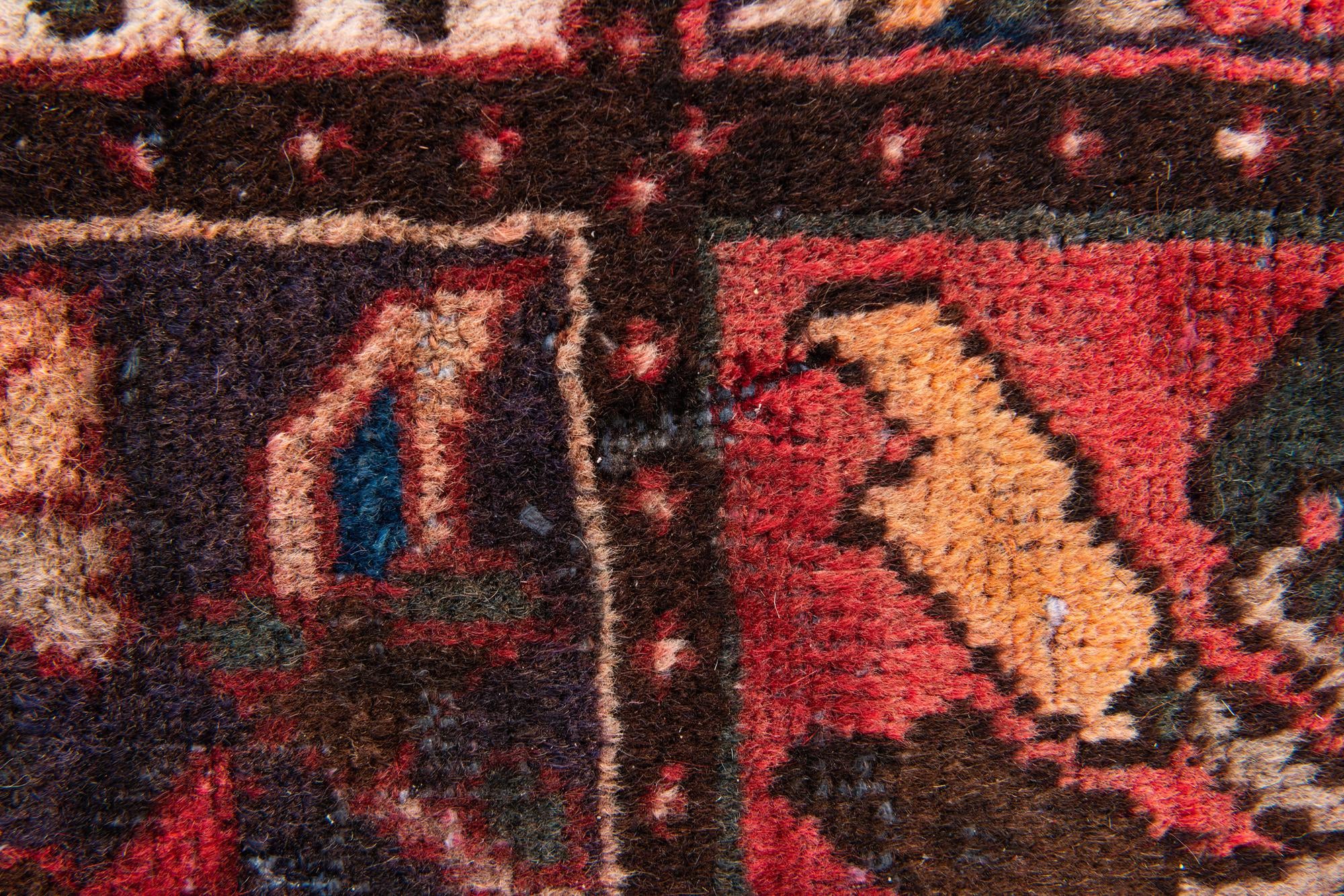 5' 3 x 10' 3 Hand Knotted Bakhtiar Persian Wool Runner Rug