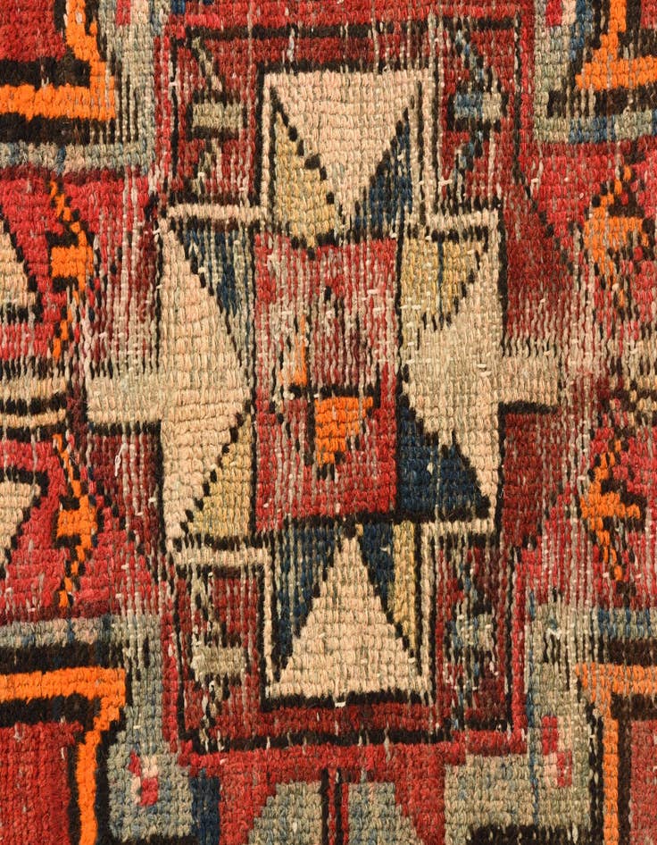 Detail image of 3' 1 x 6' 8  Hand Knotted Bakhtiar Persian Wool Runner Rug