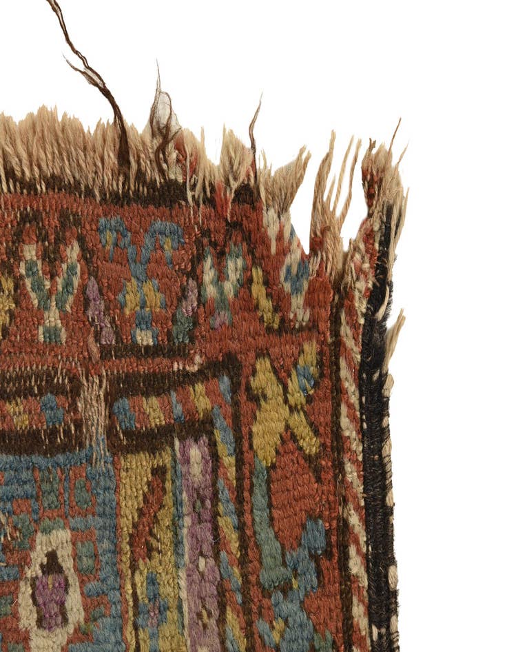 Detail image of 2' 2 x 9' 3  Hand Knotted Bakhtiar Persian Wool Runner Rug