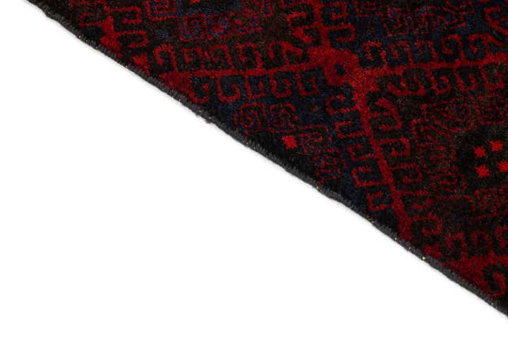 2' 9 x 9' 3 Balouch Wool Runner Rug