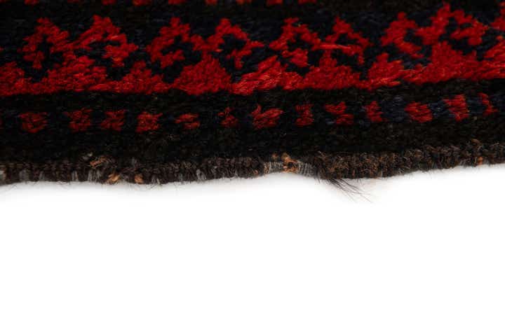 2' 9 x 9' 3 Balouch Wool Runner Rug