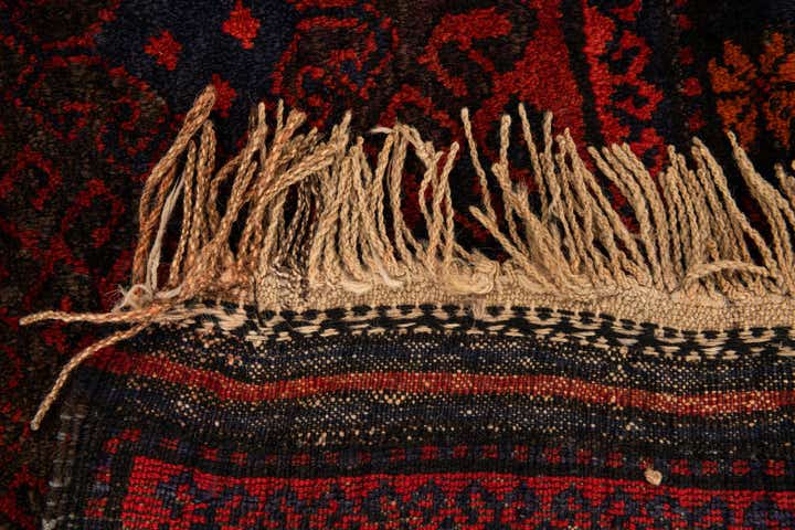 2' 9 x 9' 3 Balouch Wool Runner Rug