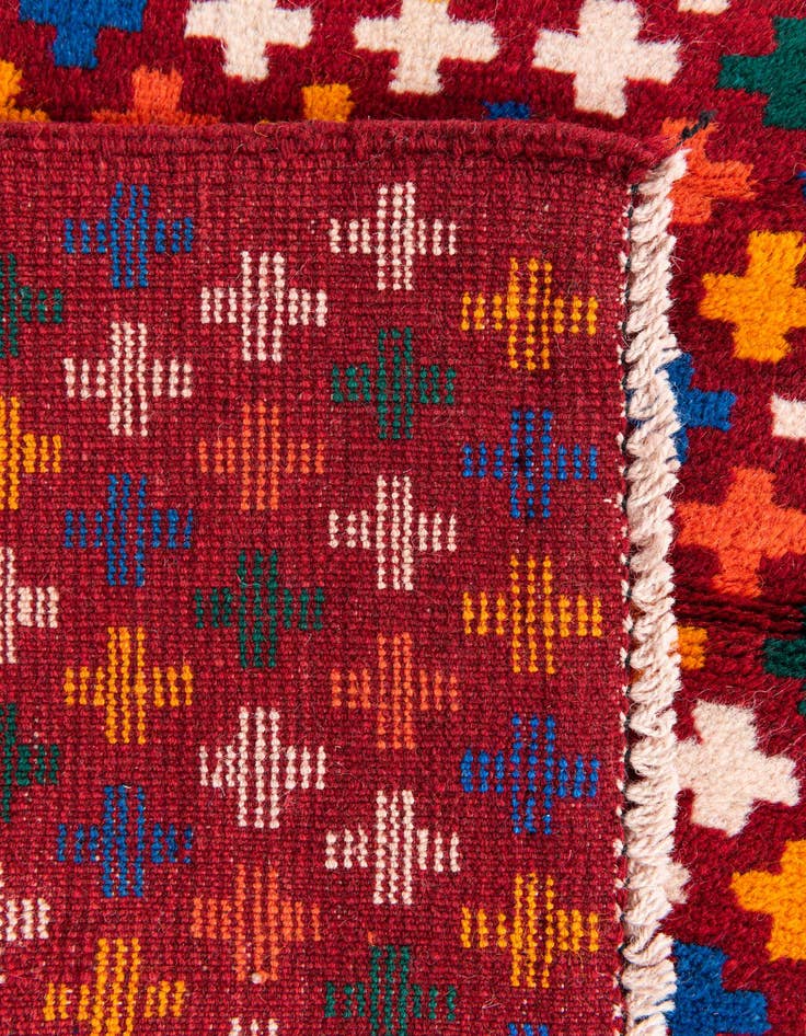 Detail image of 2' 9 x 9' 4  Hand Knotted Balouch Wool Runner Rug