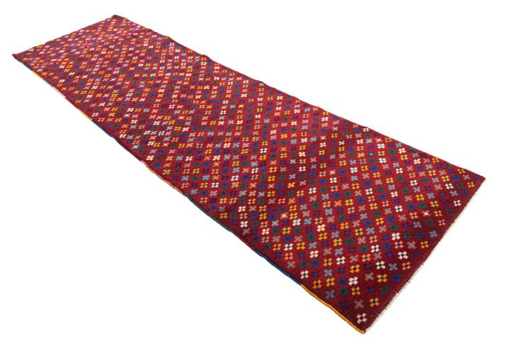 Detail image of 2' 10 x 10' Hand Knotted Balouch Wool Runner Rug